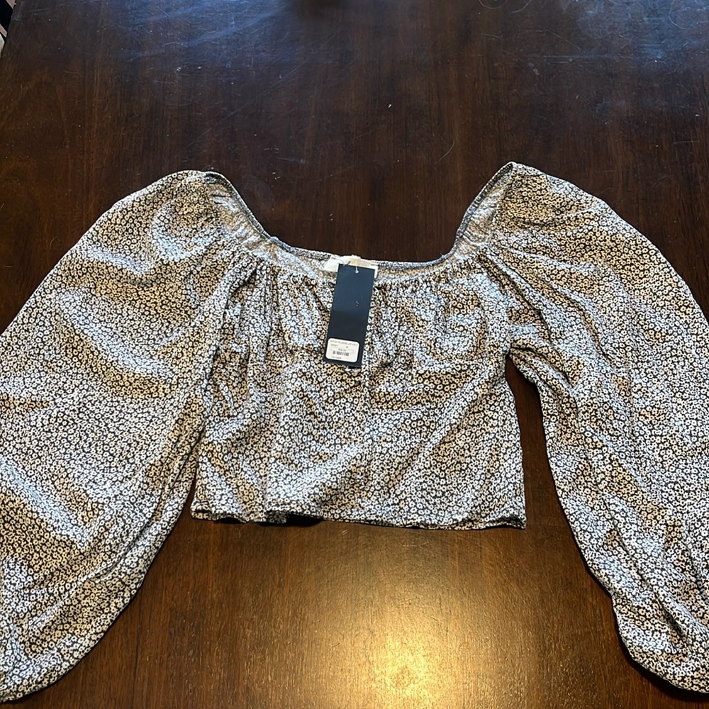 Floral crop top